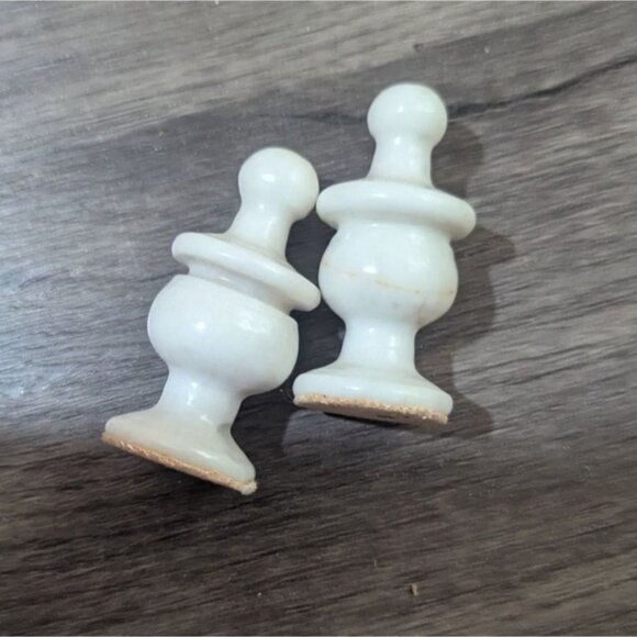 Handcrafted Marble Chess Set 32 Pieces Ornate Design Board Game Decor no board - Picture 12 of 16